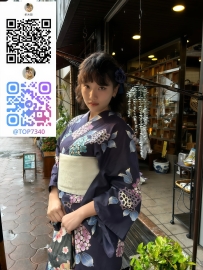 和風美人・しっとり系お姉さん 浅草のカフェで働く和服女子☕️🌸